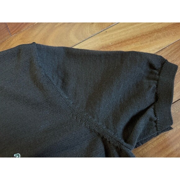 Vtg Crocodile Women’s Argyle Sweater Vest Brown Mock Neck Knit Pullover Preppy - Picture 6 of 9